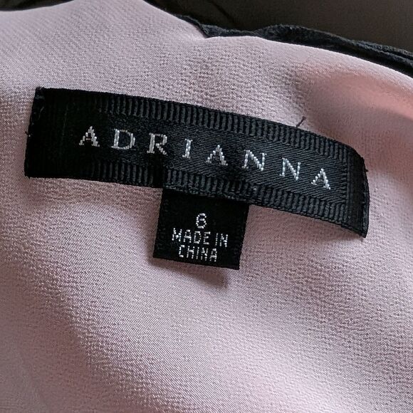 Vintage Y2K Adrianna Midi Dress Prom Beaded Silk Asymmetrical Fairycore 6 - Picture 8 of 13